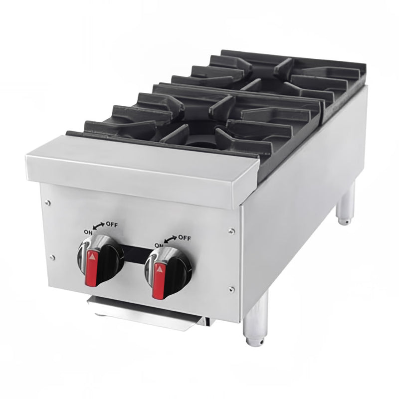 BakeMax Gas 2 Burner Hot Plate BAFA2M-12