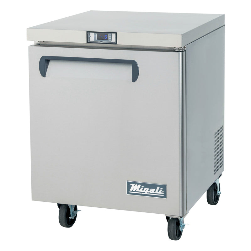 Migali, C-U27F-HC, Commercial Under-counter Work Top Freezer 