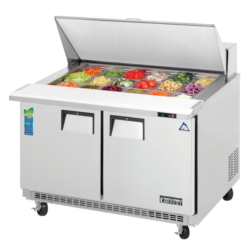 Everest Refrigeration, EPBR2, Refrigerated Counter, Mega Top Sandwich / Salad Unit 