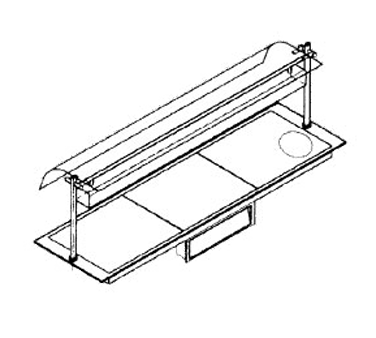 Piper Products/Servolift Eastern, D16050, Heated Shelf Food Warmer 