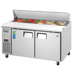 Everest Refrigeration 2 Door Sandwich Prep Table, 59 1/2" EPWR2 - Quality Galore