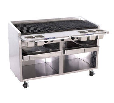 Bakers Pride, F-60RS, Charbroiler, Gas, Floor Model 