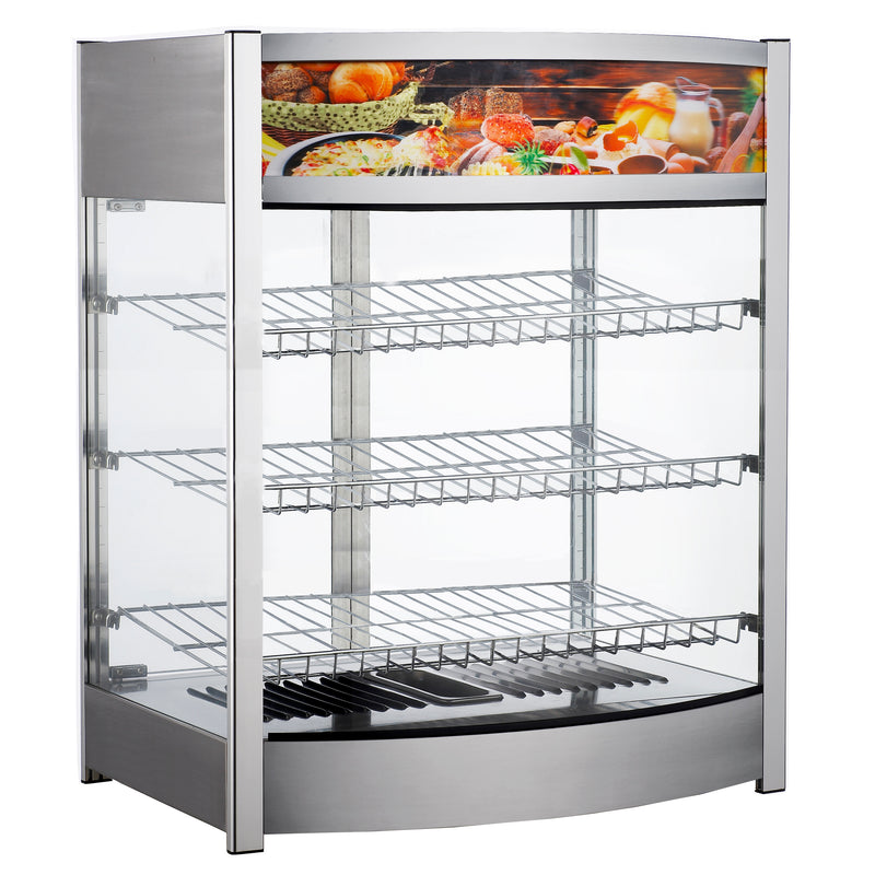 BakeMax, BMCBF25, Display Case, Hot Food, Countertop 