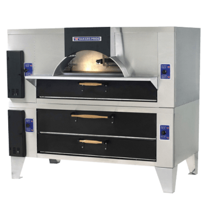 Bakers Pride, FC-516/451-NAT, Deck Pizza Ovens 