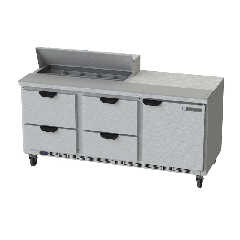 Beverage Air, SPED72HC-10-4, Refrigerated Counter, Sandwich / Salad Unit 