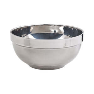 Noxbox reusable stainless steel bowl - 52oz D:7.87in - 10pcs