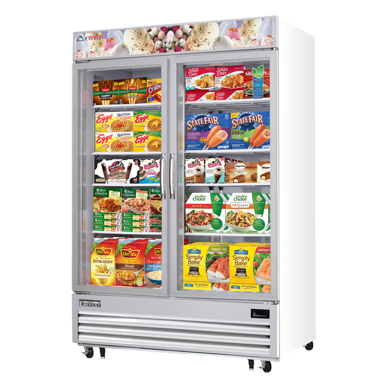 Everest Refrigeration, EMGF48, Freezer, Merchandiser 