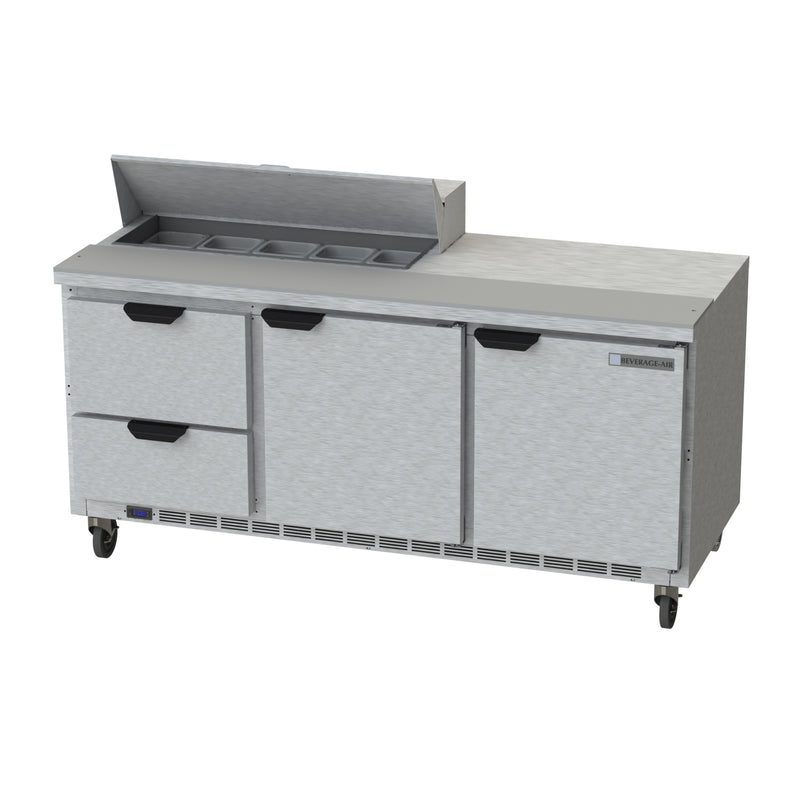 Beverage Air, SPED72HC-10-2, Refrigerated Counter, Sandwich / Salad Unit 