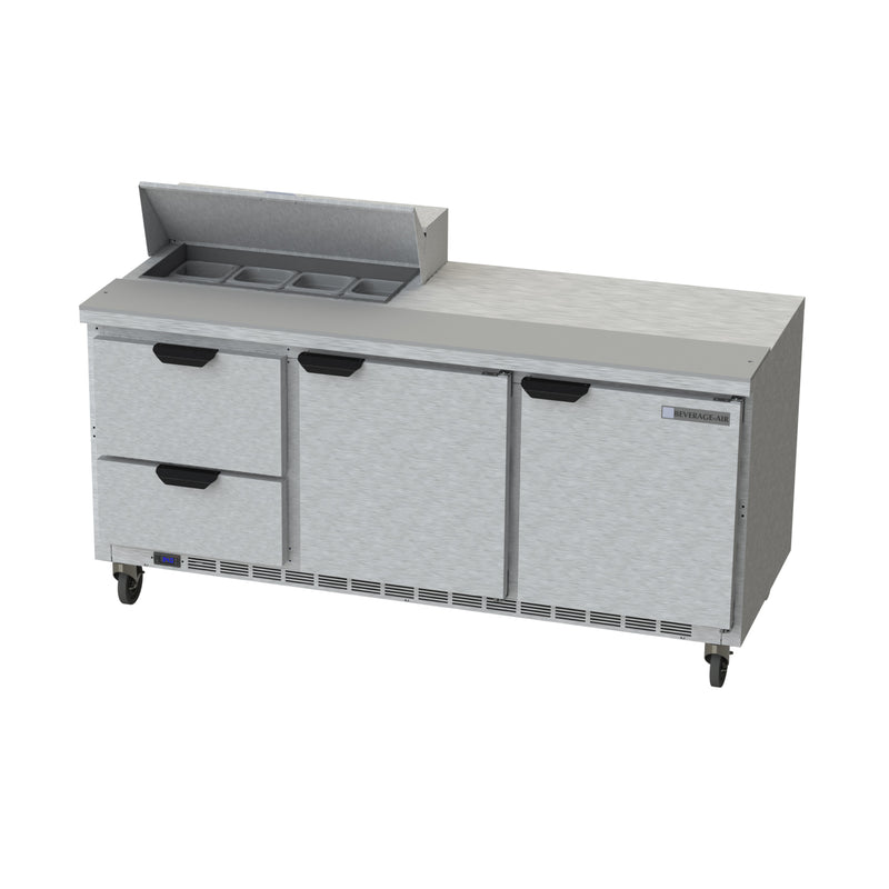 Beverage Air, SPED72HC-08-2, Refrigerated Counter, Sandwich / Salad Unit 