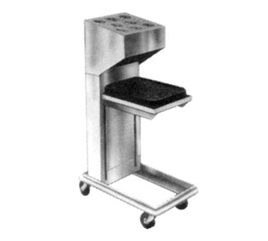 Piper Products/Servolift Eastern, ATCA-ST-OSW8, Flatware & Tray Cart 