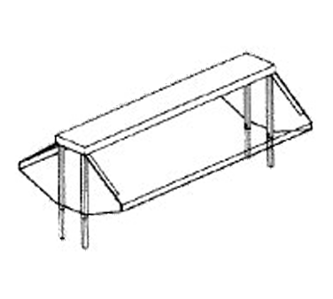 Piper Products/Servolift Eastern, RBPG-60, Sneeze Guard, Stationary 