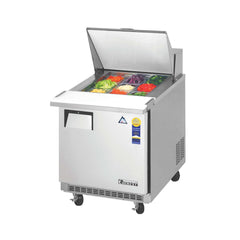 Everest Refrigeration 1 Door Sandwich Prep Table, 27 1/2" (Mega Top) EPBR1 - Quality Galore