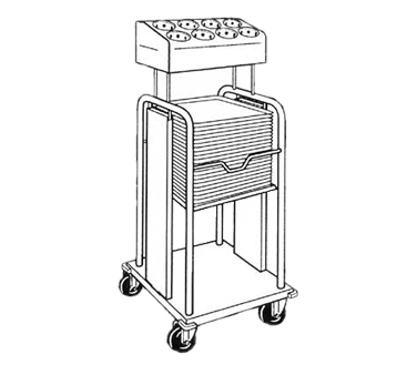 Piper Products/Servolift Eastern, PTS/1222MO, Flatware & Tray Cart 