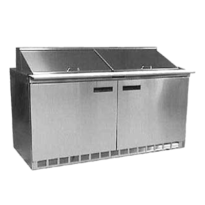 Delfield, UC4460N-18M, Refrigerated Counter, Mega Top Sandwich / Salad Unit 