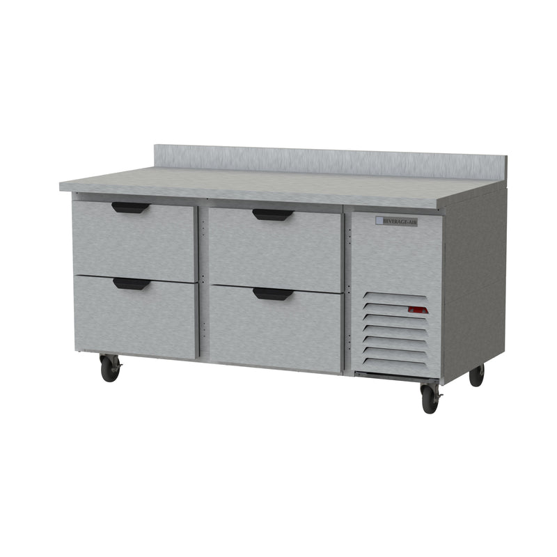 Beverage Air, WTRD67AHC-4, Refrigerated Counter, Work Top 