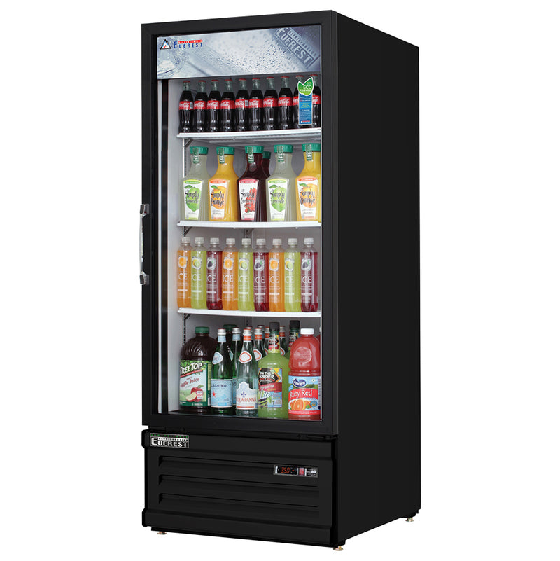 Everest Refrigeration, EMGR10B, Refrigerator, Merchandiser 