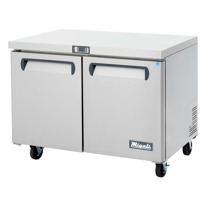 Migali, C-U48F-HC, Commercial Under-counter Work Top Freezer 