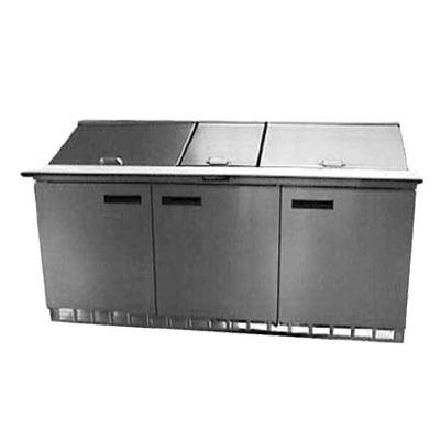 Delfield, UCD4472N-30M, Refrigerated Counter, Mega Top Sandwich / Salad Unit 