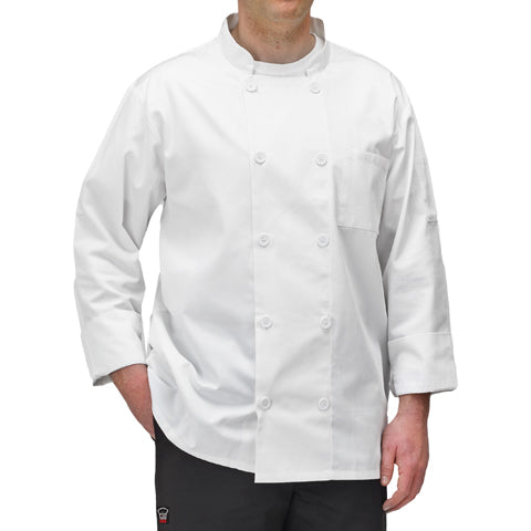 Winco, UNF-5WS, Chef's Coat 