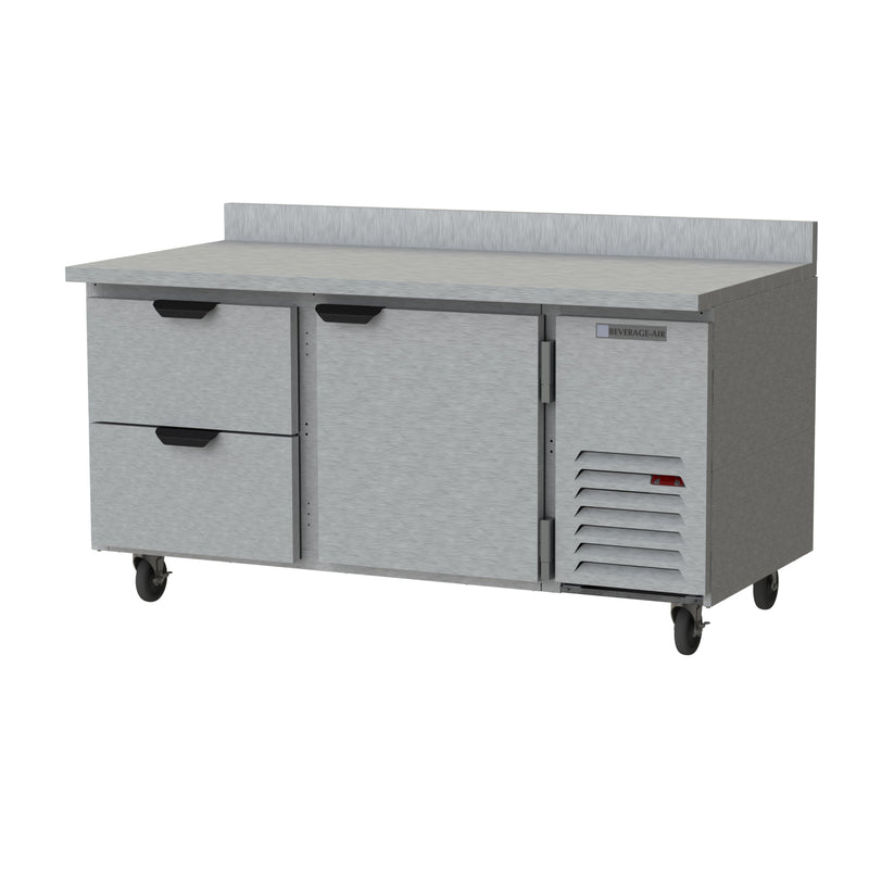 Beverage Air, WTRD67AHC-2, Refrigerated Counter, Work Top 