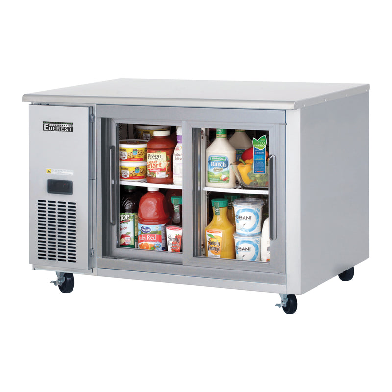 Everest Refrigeration, ETGSR2, Refrigerator, Undercounter, Reach-In 