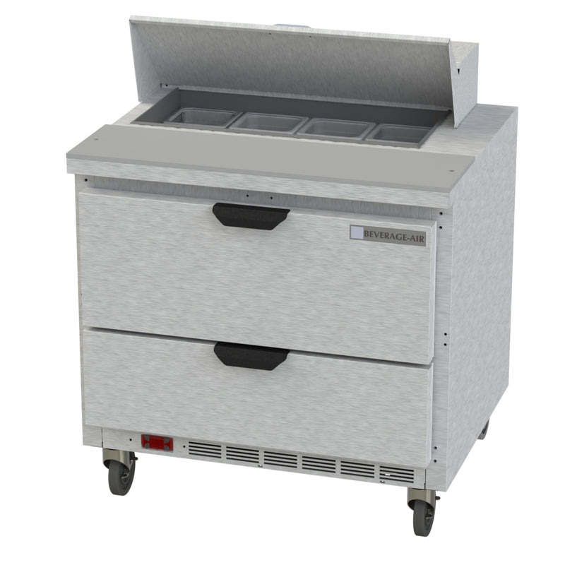 Beverage Air, SPED36HC-08-2, Refrigerated Counter, Sandwich / Salad Unit 