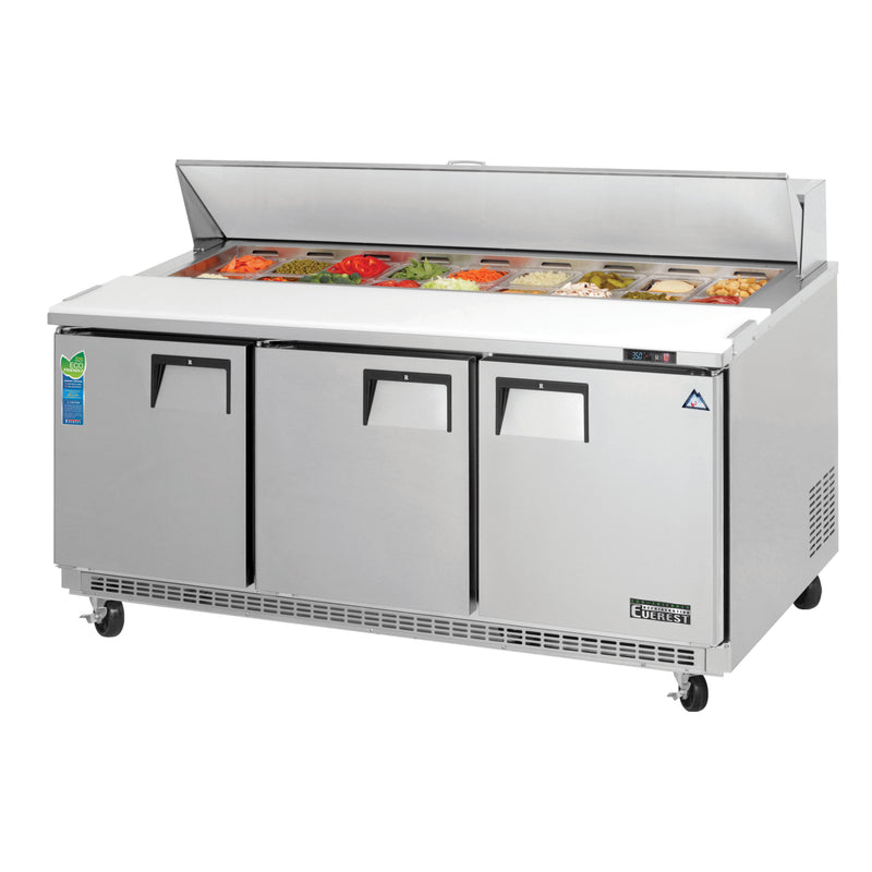 Everest Refrigeration, EPBNR3, Refrigerated Counter, Sandwich / Salad Unit 