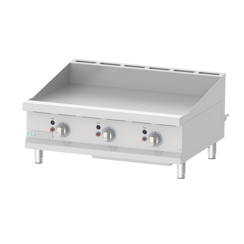 Eurodib USA, T G36T, Natural Gas Griddle with Thermostat 