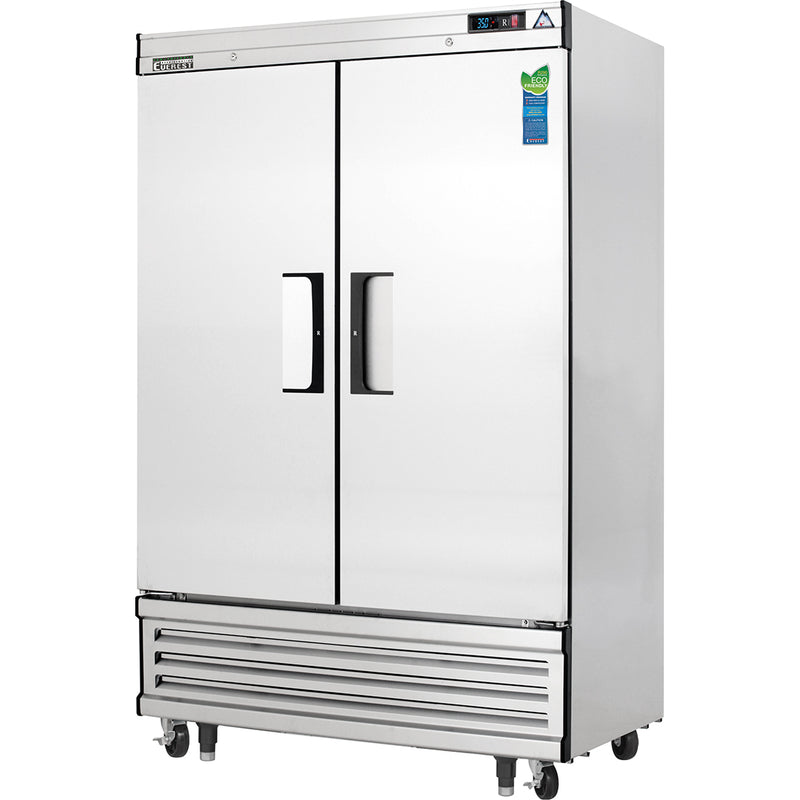 Everest Refrigeration 2 Door Refrigerator, 49 5/8