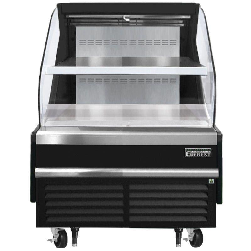 Everest Refrigeration Horizontal Open Air Merchandiser, 37 1/4