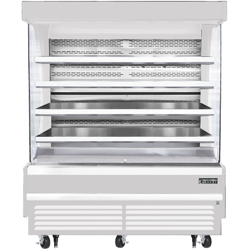 Everest Refrigeration Vertical Open Air Merchandiser, 73 1/4