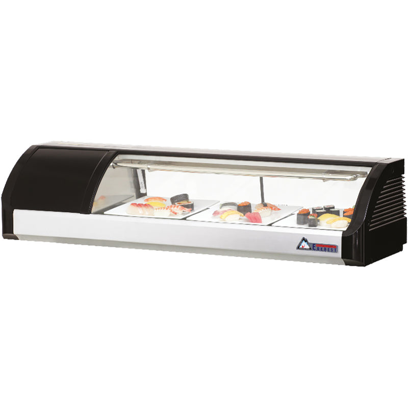 Everest Refrigeration 4ft Self Contained Countertop Refrigerated Display Case - Left Comp Mount ESC47L