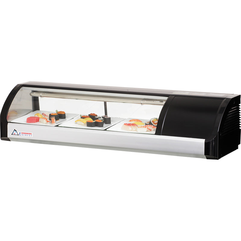 Everest Refrigeration 4ft Self Contained Countertop Refrigerated Display Case - Right Comp Mount ESC47R