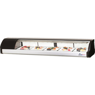 Everest Refrigeration 6ft Self Contained Countertop Refrigerated Display Case - Left Comp Mount ESC71L