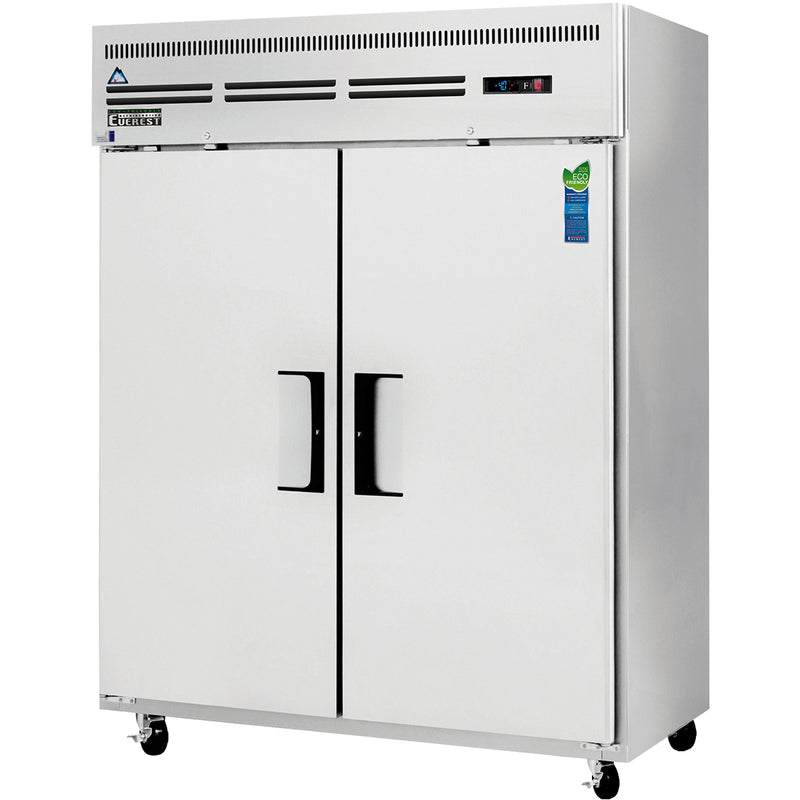 Everest Refrigeration 2 Wide Door Freezer, 59