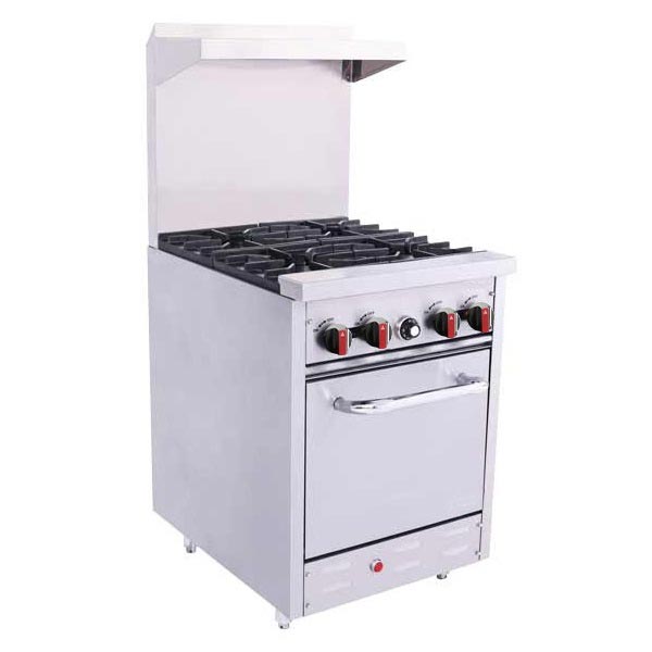 BakeMax, BAS24O, Range, 24" Restaurant, Gas 