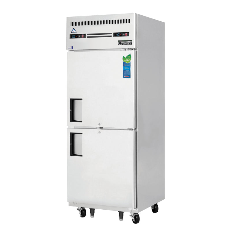 Everest Refrigeration, ESRFH2, Refrigerator Freezer, Reach-In 