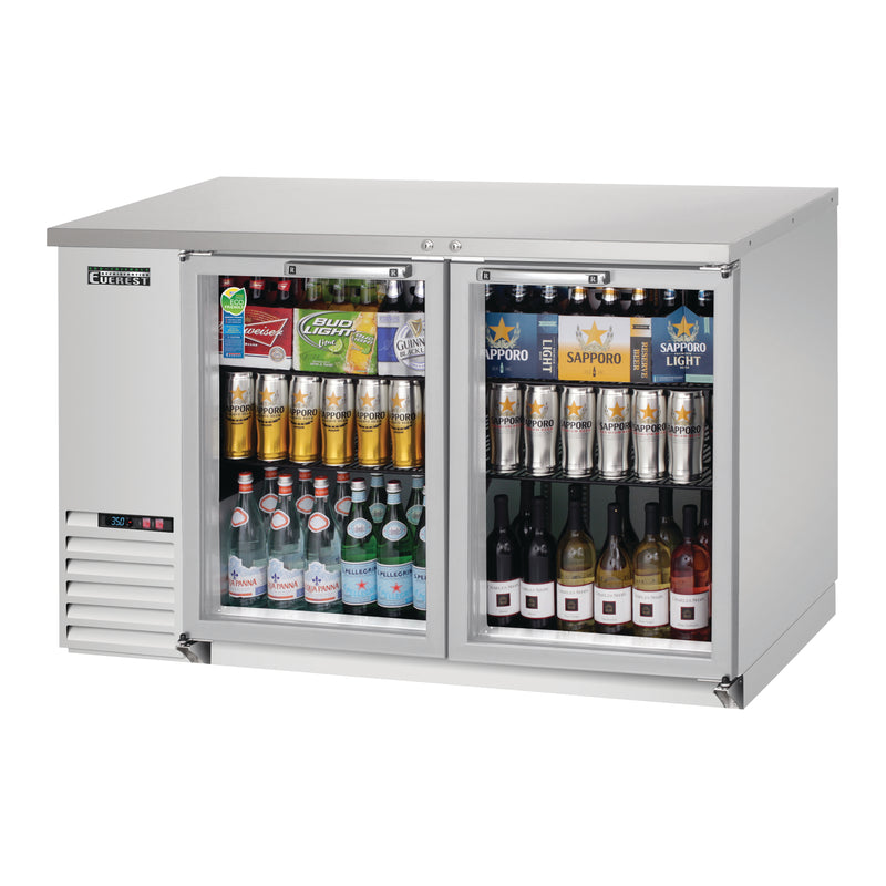 Everest Refrigeration, EBB59G-SS, Back Bar Cabinet, Refrigerated 