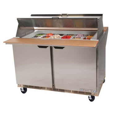 Beverage Air, SPE48HC-18M-DS, Refrigerated Counter, Mega Top Sandwich / Salad Unit 