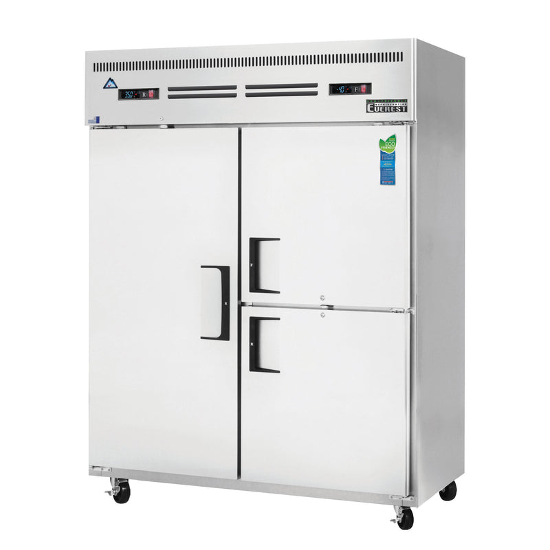 Everest Refrigeration, ESWQ3, Refrigerator Freezer, Reach-In 