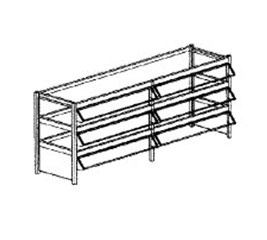 Piper Products/Servolift Eastern, R3CDD-36, Sneeze Guard, Stationary 