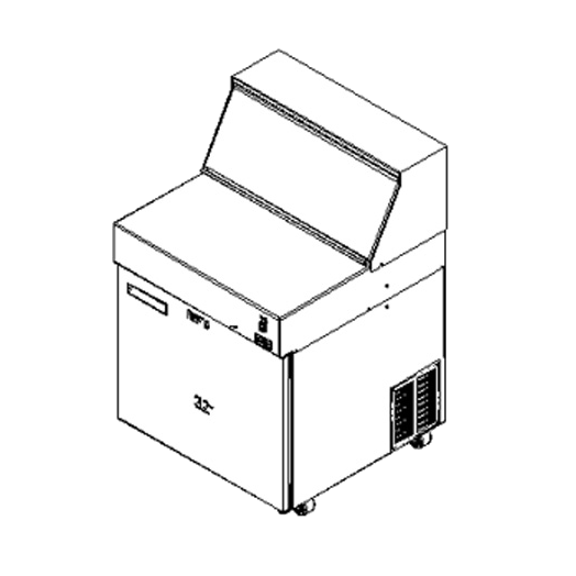 Delfield, F18SC32-FSP, Refrigerated Counter, Sandwich / Salad Unit 