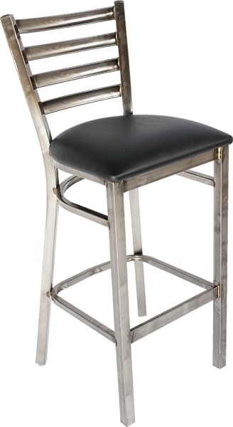 JMC Furniture, White Horse Series Barstool Clear Coat, Barstool 