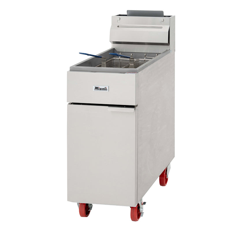 Migali, C-F40-NG, Commercial Fryer 