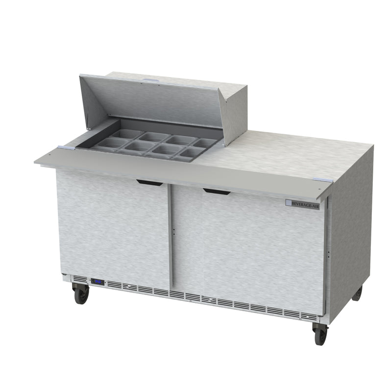 Beverage Air, SPE60HC-12M, Refrigerated Counter, Mega Top Sandwich / Salad Unit 