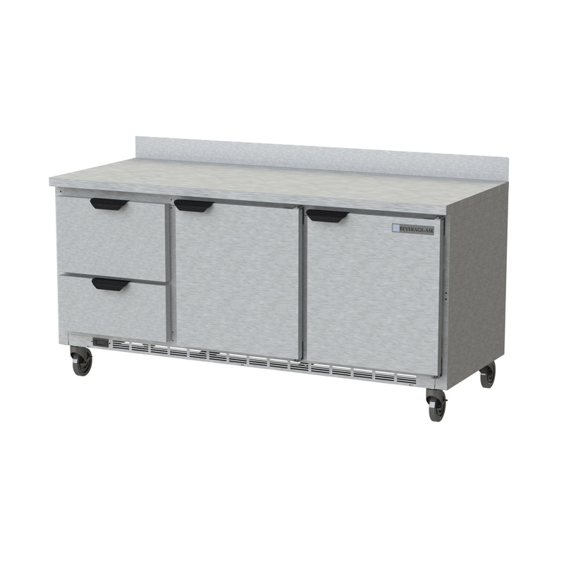 Beverage Air, WTRD72AHC-2, Refrigerated Counter, Work Top 