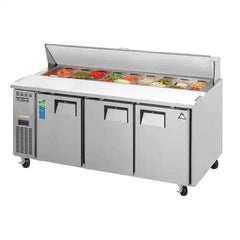 Everest Refrigeration 3 Door Sandwich Prep Table, 71 1/2" EPR3 - Quality Galore