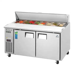 Everest Refrigeration 2 Door Sandwich Prep Table, 59 1/2" EPWR2 - Quality Galore