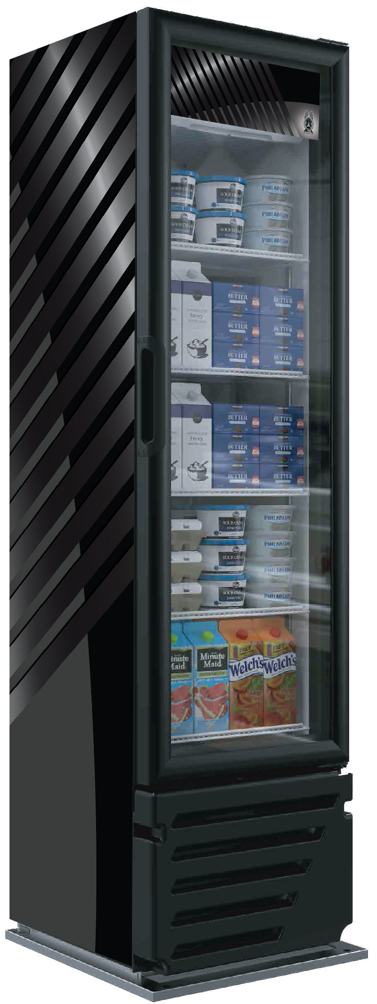 Akita Refrigeration, AGM8, Merchandiser, Cooler 