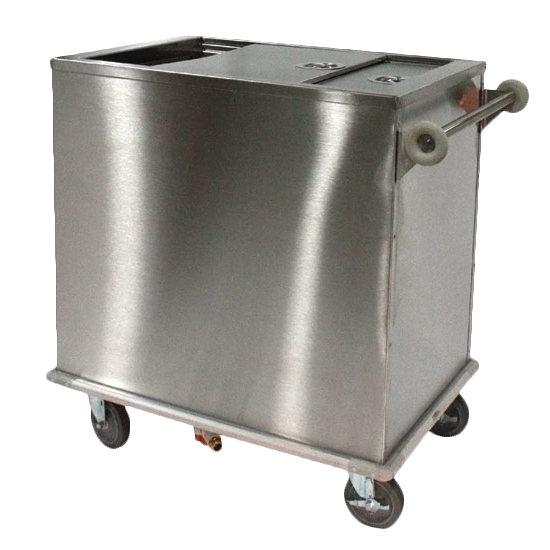 Piper Products/Servolift Eastern, ICE-2, Ice Bin / Ice Caddy , Mobile 